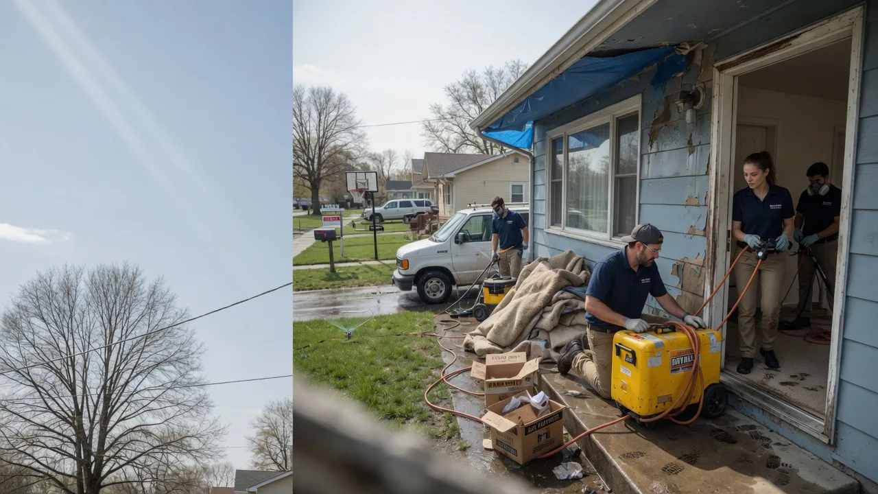 Basement Flood Cleanup in Galena, MO near me